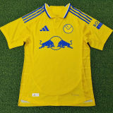 2024/25 Leeds United Away Yellow Player Version Soccer Jersey