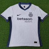 2024/25 In Milan Away White Player Version Soccer Jersey 有胸前广告