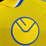 2024/25 Leeds United Away Yellow Player Version Soccer Jersey