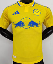2024/25 Leeds United Away Yellow Player Version Soccer Jersey