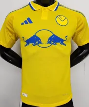 2024/25 Leeds United Away Yellow Player Version Soccer Jersey