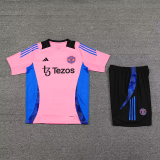 2025 M Utd Pink Training Jersey(A Set)