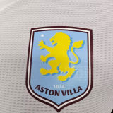 2024/25 Aston Villa Away White Player Version Soccer Jersey