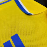 2024/25 Leeds United Away Yellow Player Version Soccer Jersey