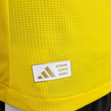 2024/25 Leeds United Away Yellow Player Version Soccer Jersey