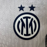 2024/25 In Milan Away White Player Version Soccer Jersey 有胸前广告