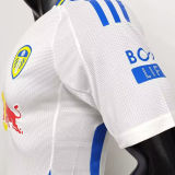 2024/25 Leeds United Home White Player Version Soccer Jersey
