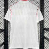 1991/92 Sevilla FC Home White Retro Soccer Jersey