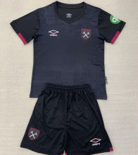 2024/25 West Ham Away Black Kids Soccer Jersey