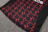 2025 M Utd Black Red Sweater Tracksuit