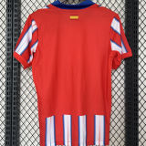 GRIEZMANN #7 ATM Home Fans Jersey 2024/25 （UCL Font 欧冠字体 有号下广告 ★★ ）