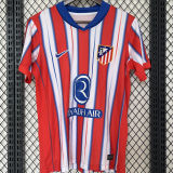 GRIEZMANN #7 ATM Home Fans Jersey 2024/25 （LaLiga Font 西甲字体 有号下广告 ★★ ）