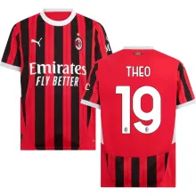 THEO #19 AC Milan 1:1 Quality Home Fans Soccer Jersey 2024/25 意甲字体 ★★