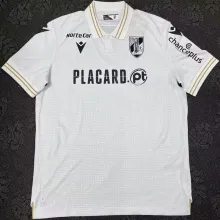 2024/25 Vitoria Guimaraes Home White Fans Soccer Jersey 吉马良斯