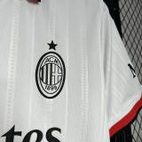 THEO #19 AC Milan Away White Fans Soccer Jersey 2024/25 意甲字体 ★★