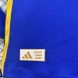 2024/25 Boca Home Blue Player Version Long Sleeve Jersey