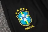 2025 Brazil Black Sweater Tracksuit