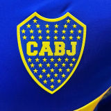2024/25 Boca Home Blue Player Version Long Sleeve Jersey