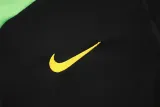 2025 Brazil Black Sweater Tracksuit