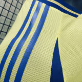 2024/25 Al Nassr Home Yellow Long Sleeve Player Version Jersey