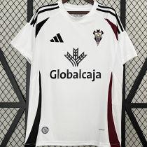 2024/25 Albacete Home White Fans Soccer Jersey 阿尔巴赛特