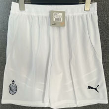 2024/25 AC Away Black Shorts Pants