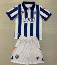 2024/25 West Bromwich Albion Home Kids Soccer Jersey