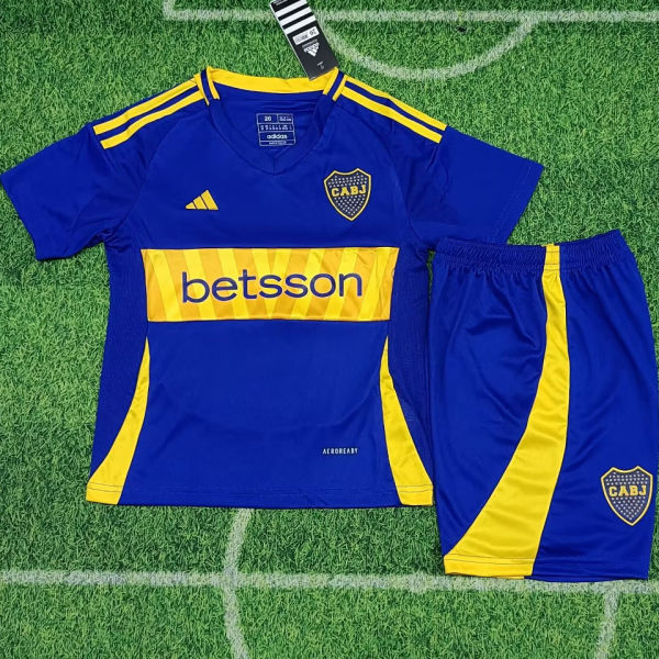 2024/25 Boca Home Blue Kids Soccer Jersey