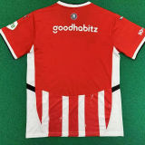2024/25 P S V Home White Fans Soccer Jersey