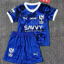 2024/25 Al Hilal SFC Home Blue Kids Soccer Jersey