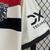 2024/25 M Utd 1:1 Quality Third White Fans Soccer Jersey