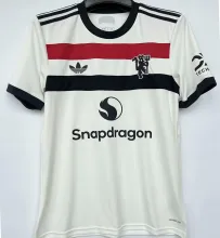 2024/25 M Utd 1:1 Quality Third White Fans Soccer Jersey
