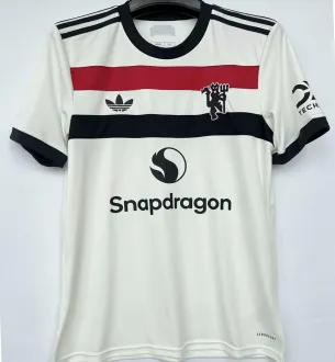 2024/25 M Utd 1:1 Quality Third White Fans Soccer Jersey