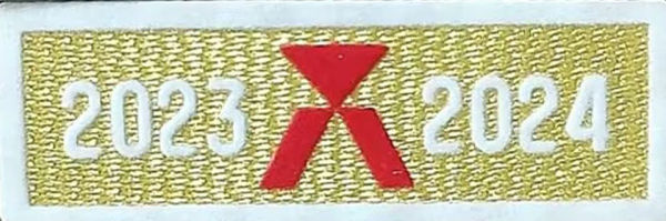 Spain Laliga 2023-2024 Champion Patch 2022-2023 中间 红色 金条 黄马用 You can buy it alone OR tell us which jersey to print it on