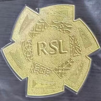 金色 RSL Al Nassr Gold Patch 2024/25 左袖 沙特联赛袖章 (You can buy it alone OR tell us which jersey to print it on. )