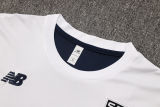 2025 Sao Paulo White Sapphire Blue Training Jersey(A Set)