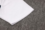 2025 Sao Paulo White Sapphire Blue Training Jersey(A Set)