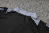2025 Italy Black Kids Sweater Tracksuit