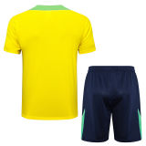 2025 Brazil Yellow Training Jersey(A Set)