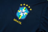 2025 Brazil Sapphire Blue Training Jersey(A Set)