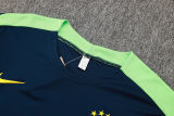 2025 Brazil Sapphire Blue Training Jersey(A Set)