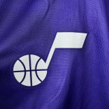 2024/25 Jazz Purple City Edition NBA Shorts Pants