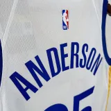 2024 Warriors ANDERSON #95 White NBA Jersey