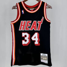 2013/14 Miami Heat ALLEN #34 Black Retro NBA Jersey