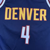 2024 Nuggets WESTBROOK #4 Sapphire Blue NBA Jersey