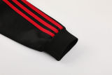 2025 M Utd Black Jacket Tracksuit
