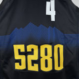 2024 Nuggets WESTBROOK #4 Black City Edition NBA Jersey