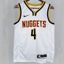 2024 Nuggets WESTBROOK #4 White NBA Jersey