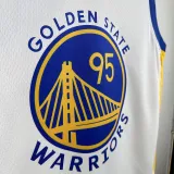 2024 Warriors ANDERSON #95 White NBA Jersey