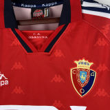 1996/97 Osasuna Home Red Retro Soccer Jersey